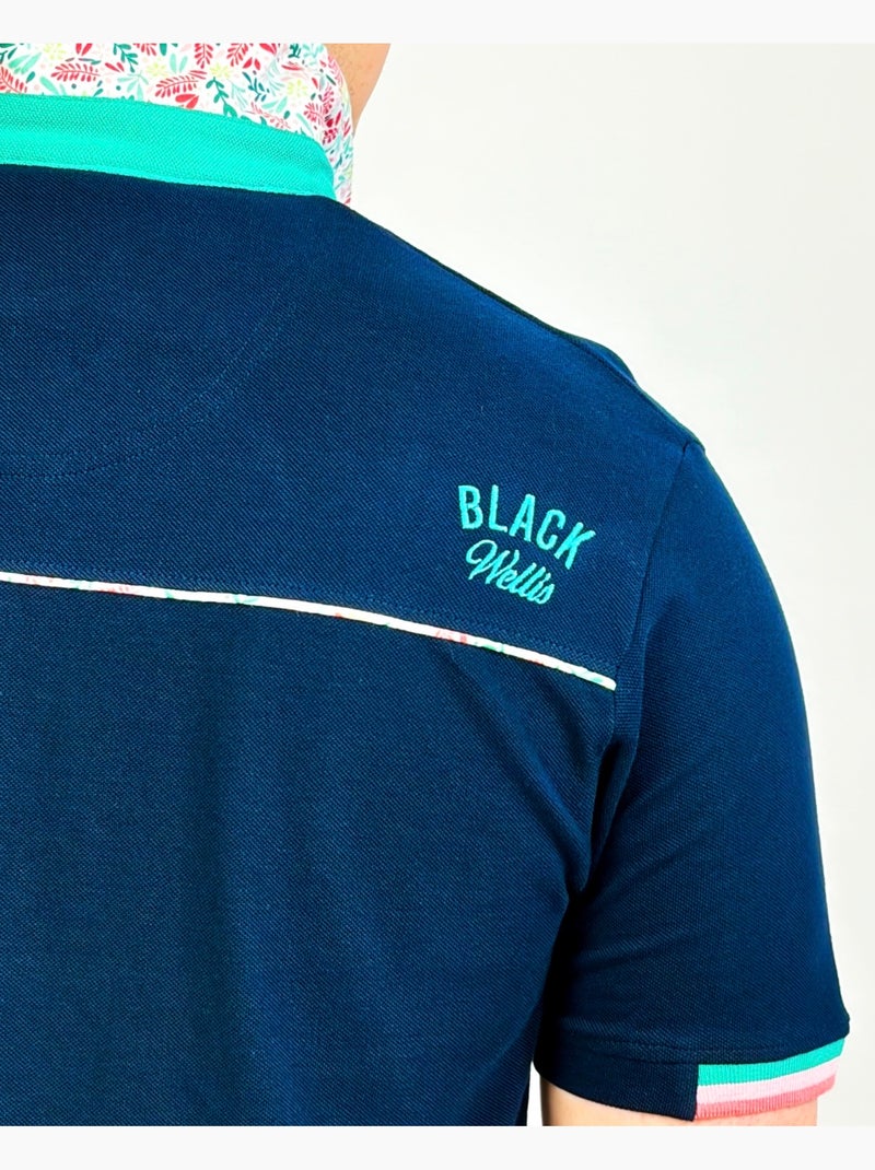 POLO MARCELLO CHIC Bleu marine - Kiabi