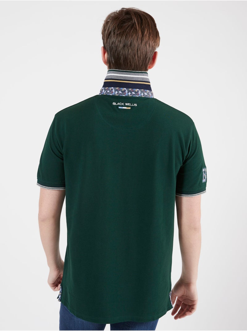 POLO MC RETRO ACADEMY Vert - Kiabi