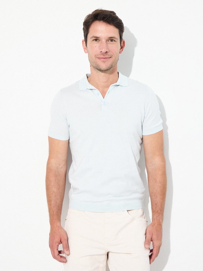Polo MO Fashion Bleu - Kiabi