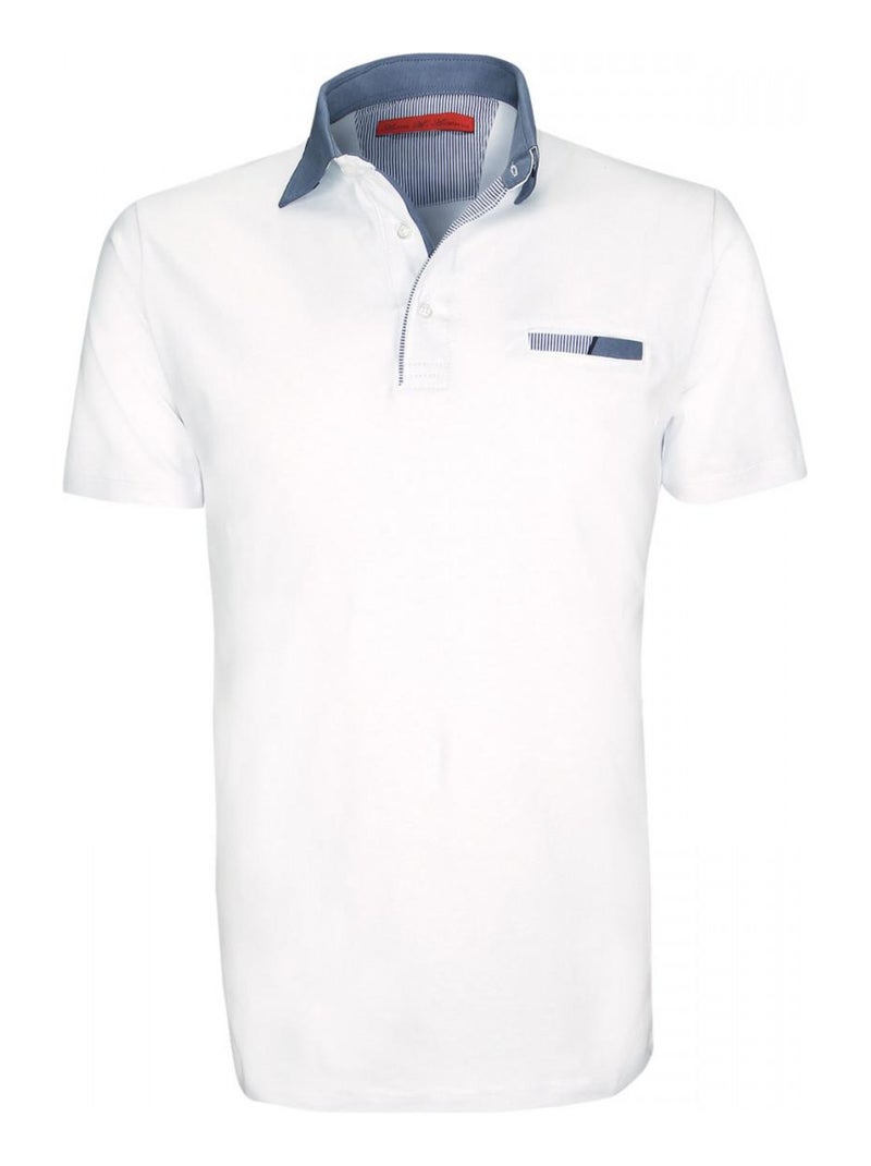 Polo mode ALESSANDRINO Blanc - Kiabi