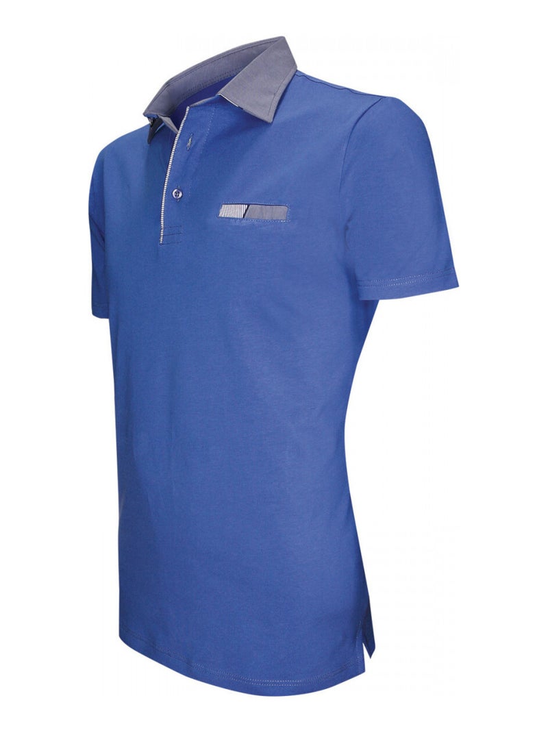 Polo mode ALESSANDRINO Indigo - Kiabi