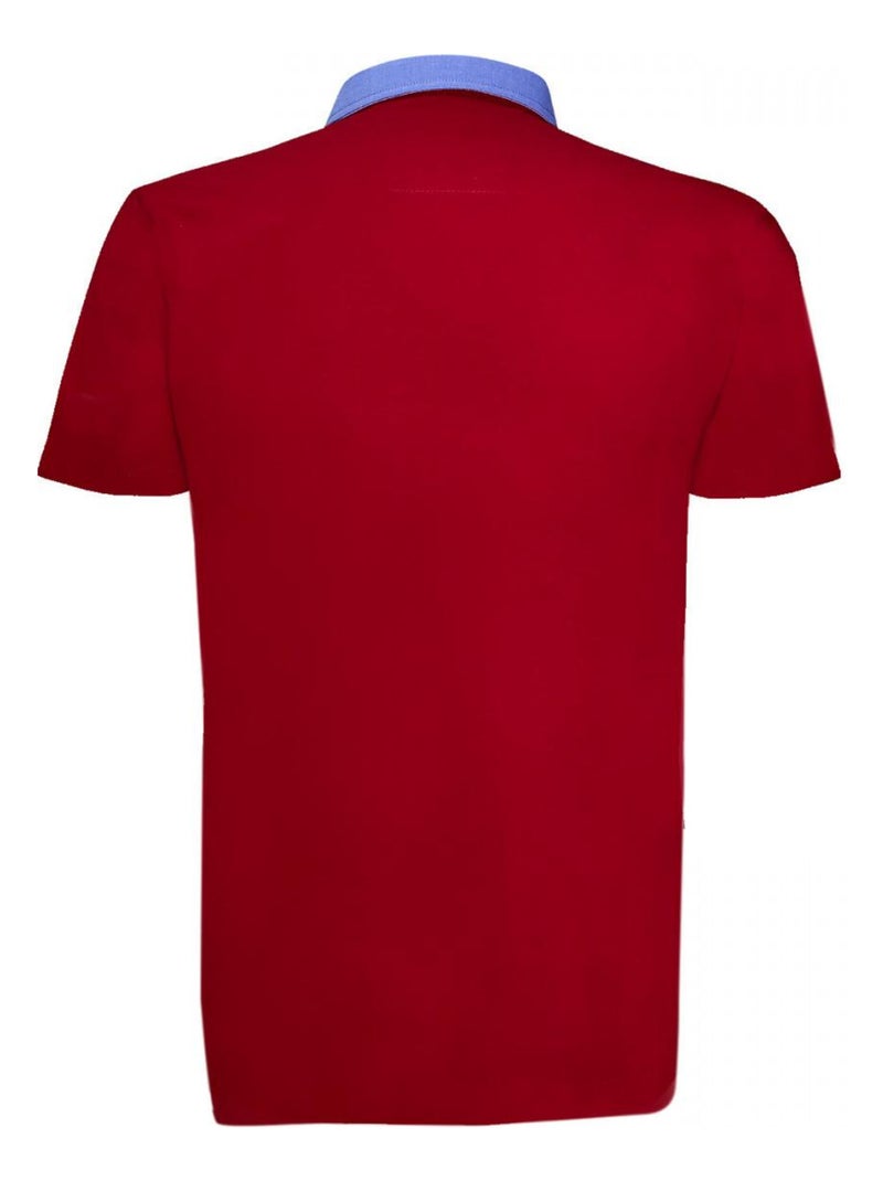 Polo mode ANAGNINA Bordeaux - Kiabi