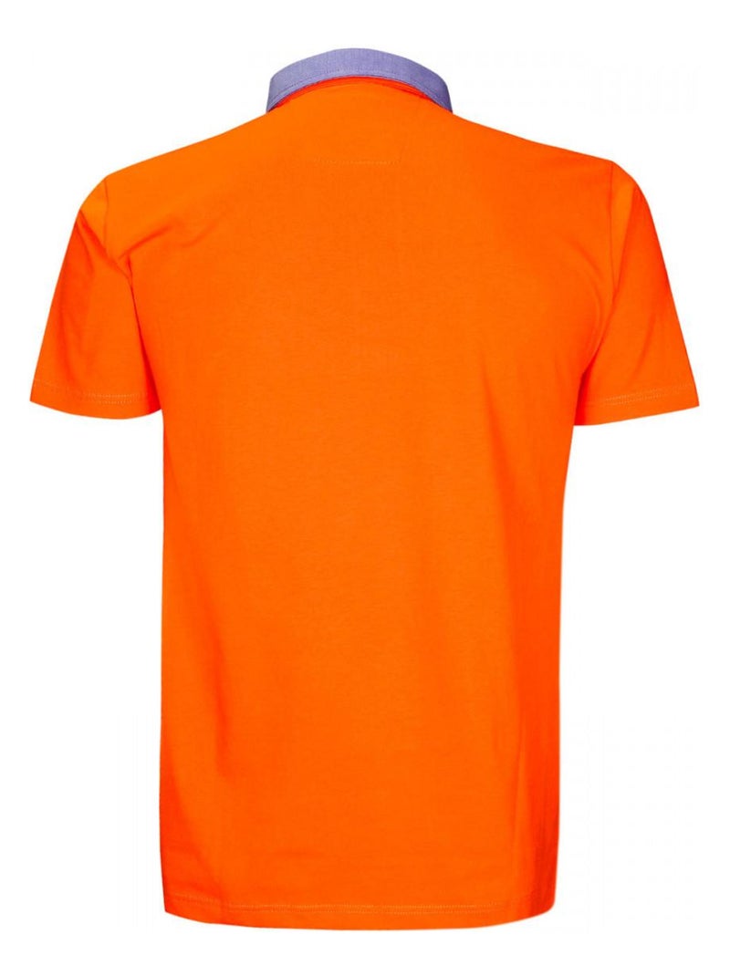 Polo mode ANAGNINA Orange - Kiabi