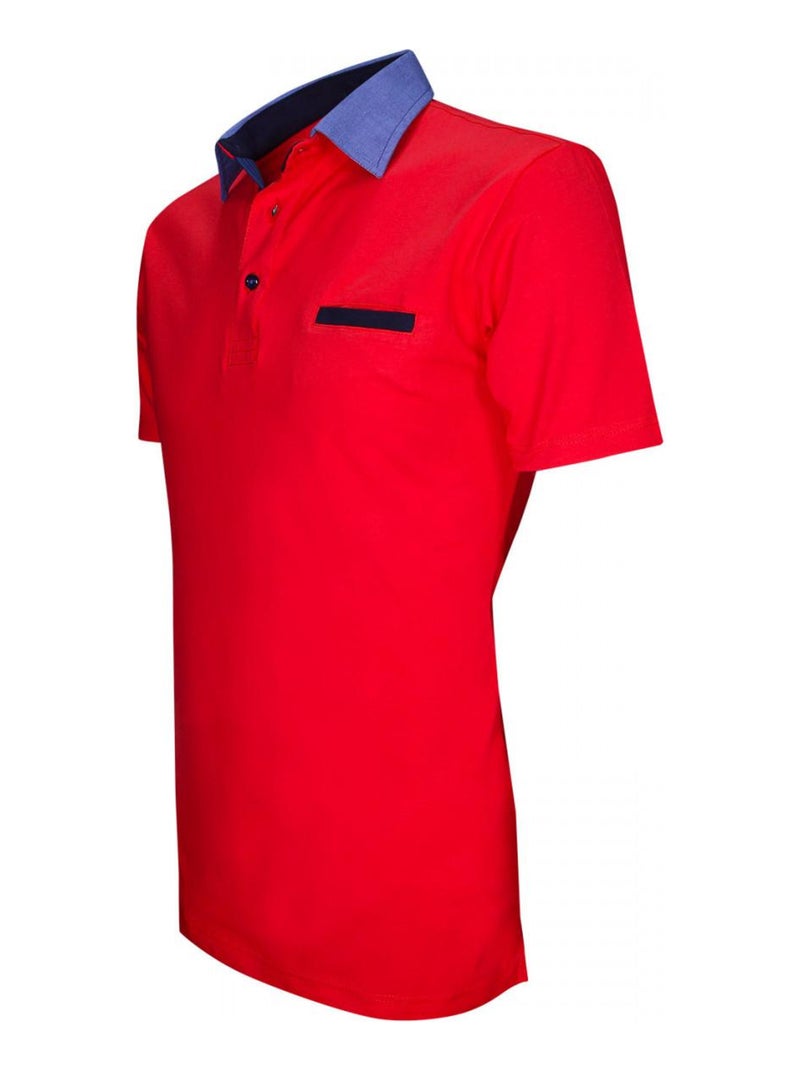 Polo mode ANAGNITA Rouge - Kiabi