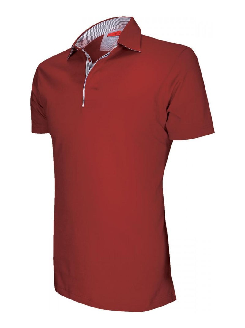 Polo mode BOLOGNA Bordeaux - Kiabi