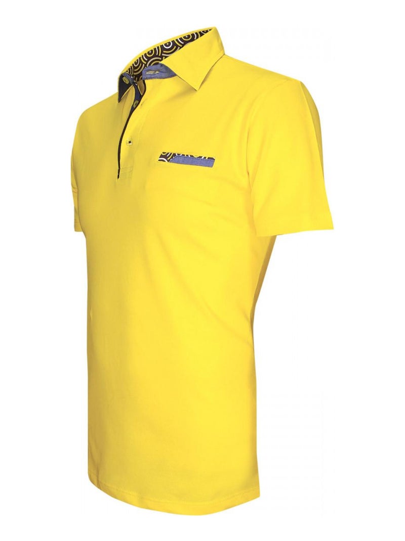 Polo mode CINECITTA Jaune - Kiabi