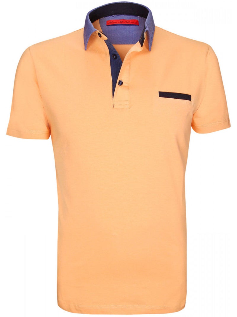 Polo mode coupe cintrée ANAGNINA Andrew Mac Allister Bordeaux , XL Bordeaux - Kiabi