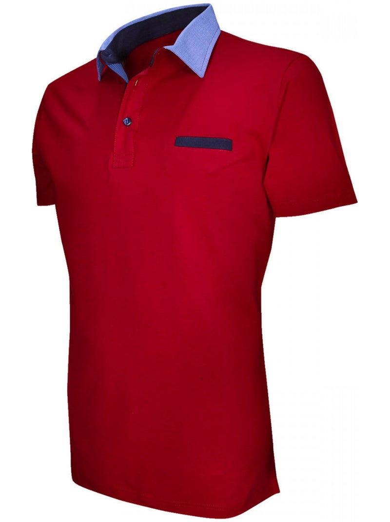 Polo mode coupe cintrée ANAGNINA Andrew Mac Allister Orange , XL Orange - Kiabi