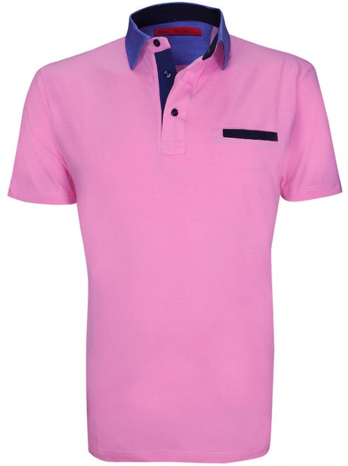 Polo mode coupe cintrée ANAGNITA Andrew Mac Allister Rouge , L - Kiabi