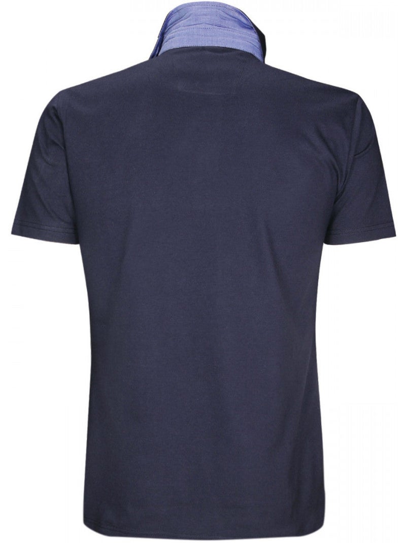 Polo mode coupe cintrée CINECITTA Andrew Mac Allister Bleu , XL Bleu - Kiabi