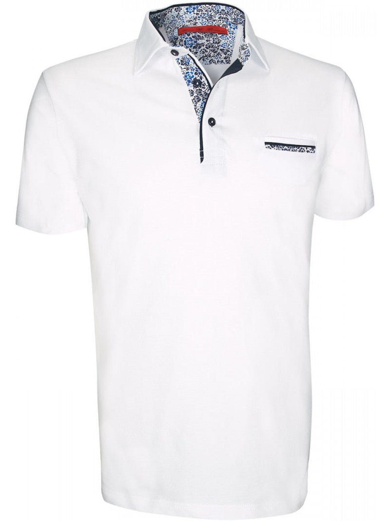Polo mode coupe cintrée CORNELIA Andrew Mac Allister Bleu turquoise - Kiabi