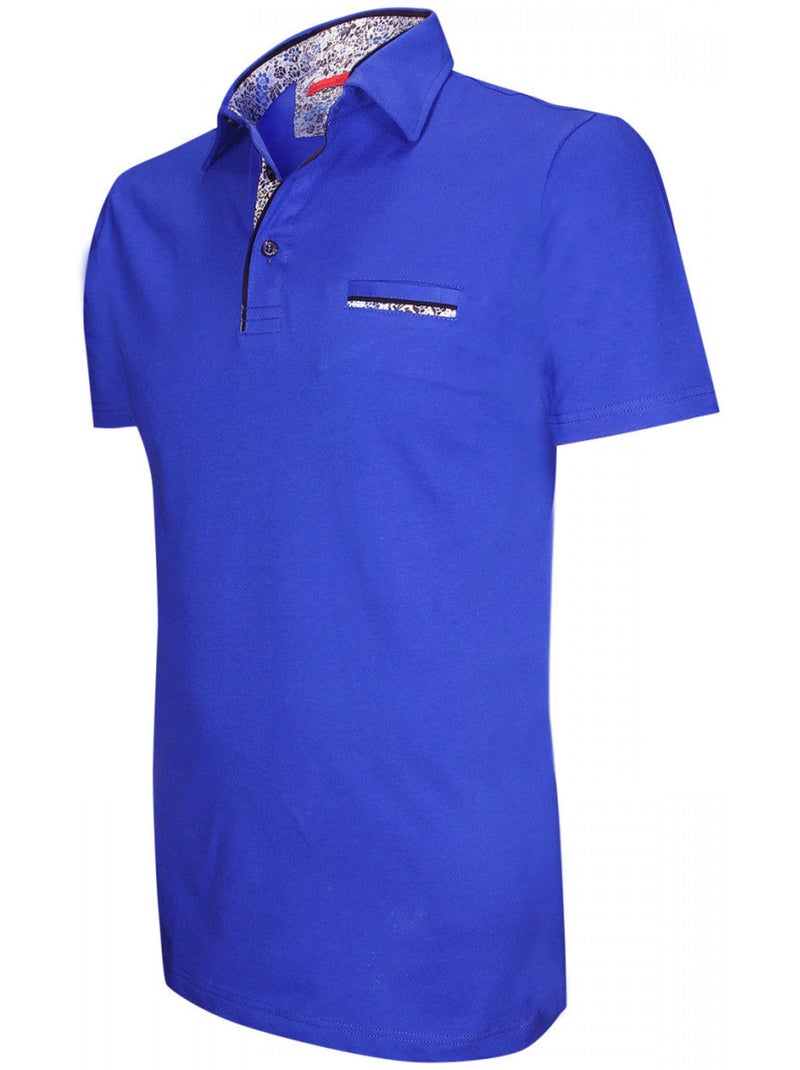 Polo mode coupe cintrée CORNELIA Andrew Mac Allister Bleu , XL Bleu - Kiabi