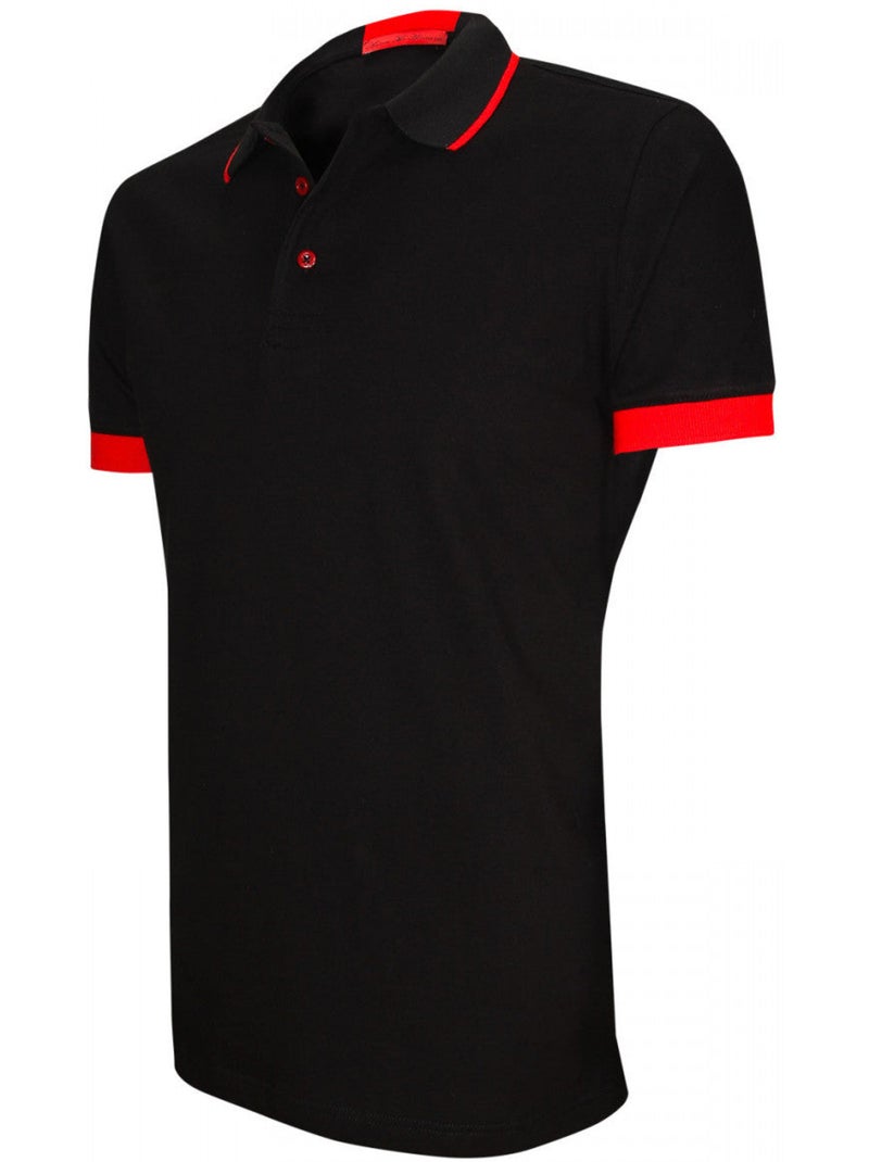 Polo mode coupe cintrée MARCONE Andrew Mac Allister Bleu roi - Kiabi