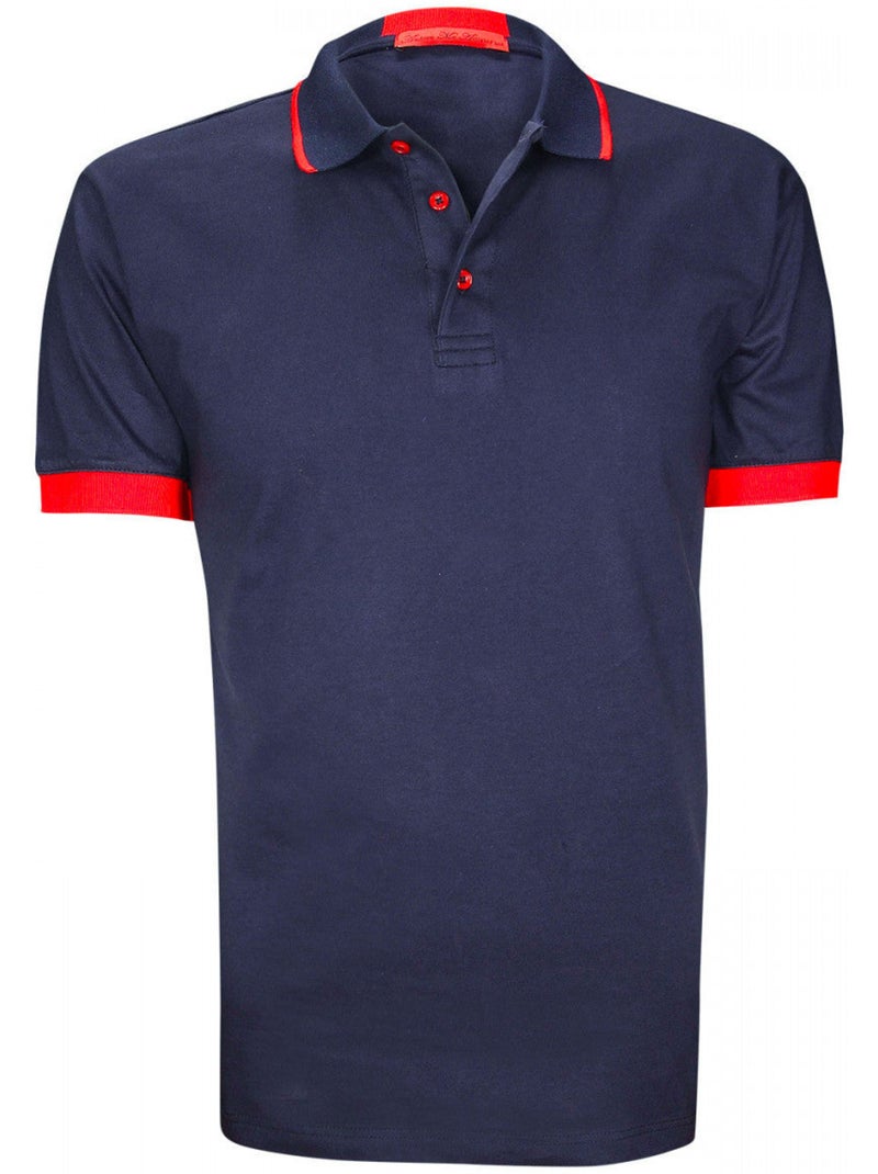 Polo mode coupe cintrée MARCONE Andrew Mac Allister Bleu roi , M Bleu roi - Kiabi