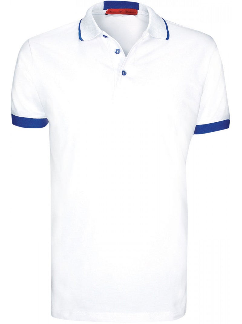 Polo mode coupe cintrée MARCONETTI Andrew Mac Allister Blanc - Kiabi