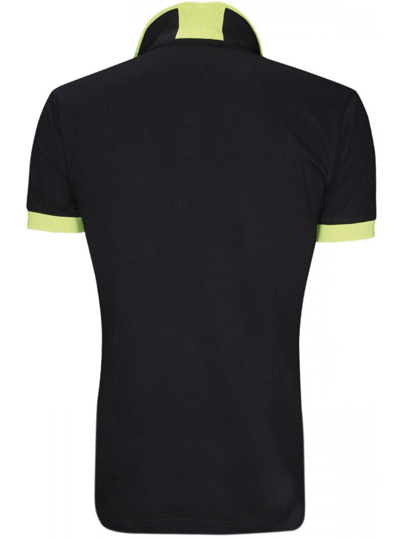Polo mode coupe cintrée MARCONI Andrew Mac Allister Noir - Kiabi