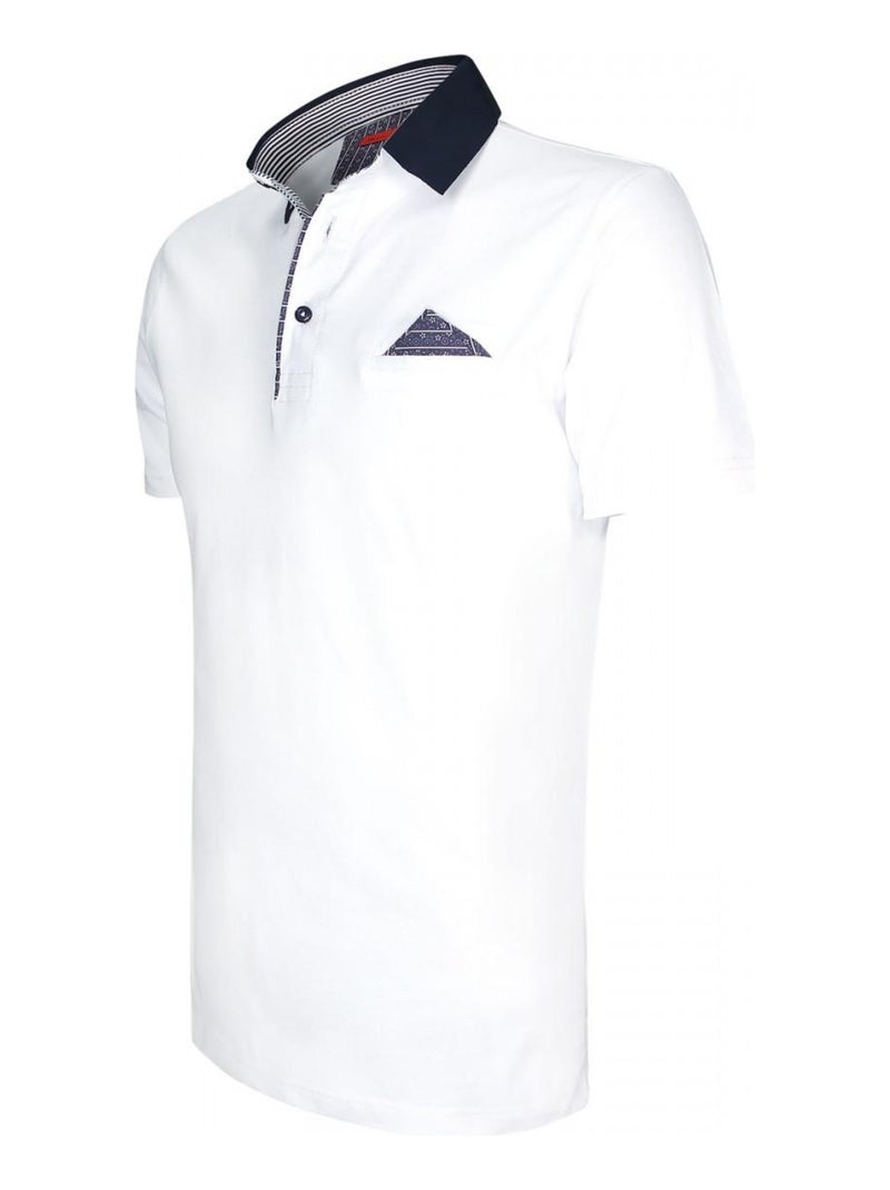 Polo mode GARBATELLA Blanc - Kiabi