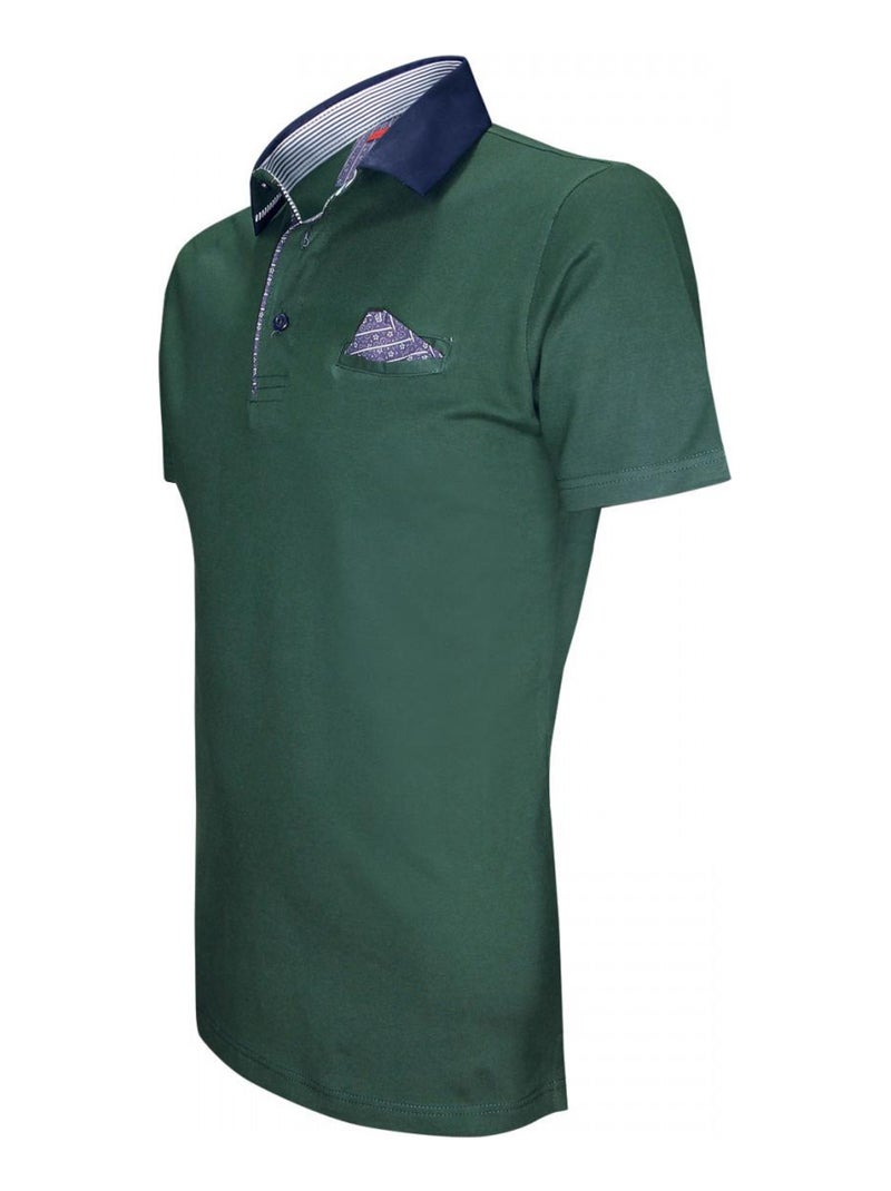 Polo mode GARBATELLA Vert - Kiabi
