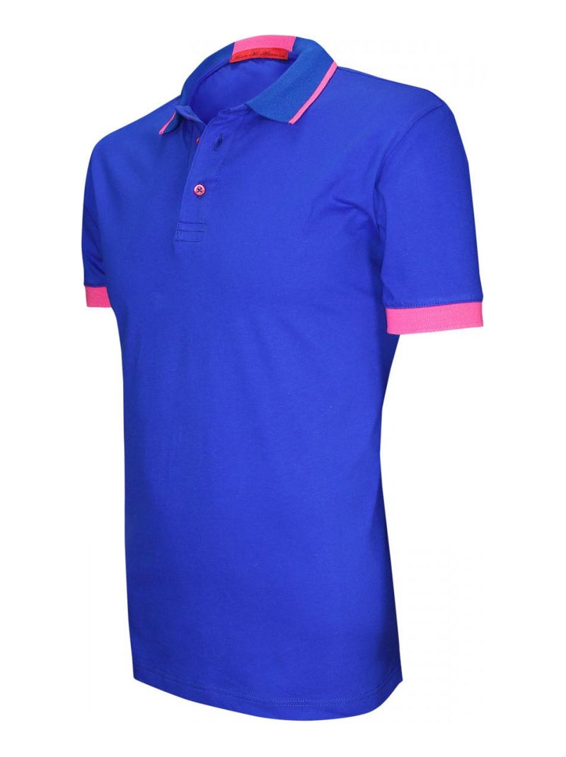 Polo mode MARCO Bleu - Kiabi