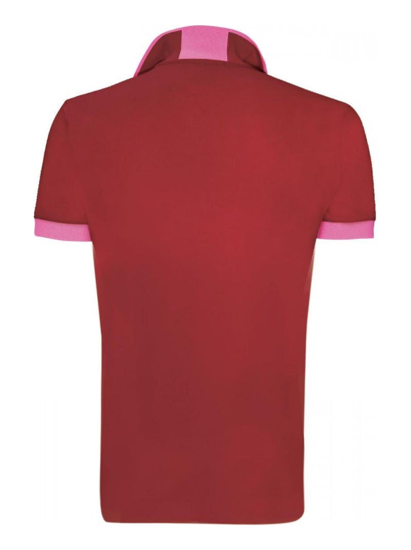 Polo mode MARCO Bordeaux - Kiabi