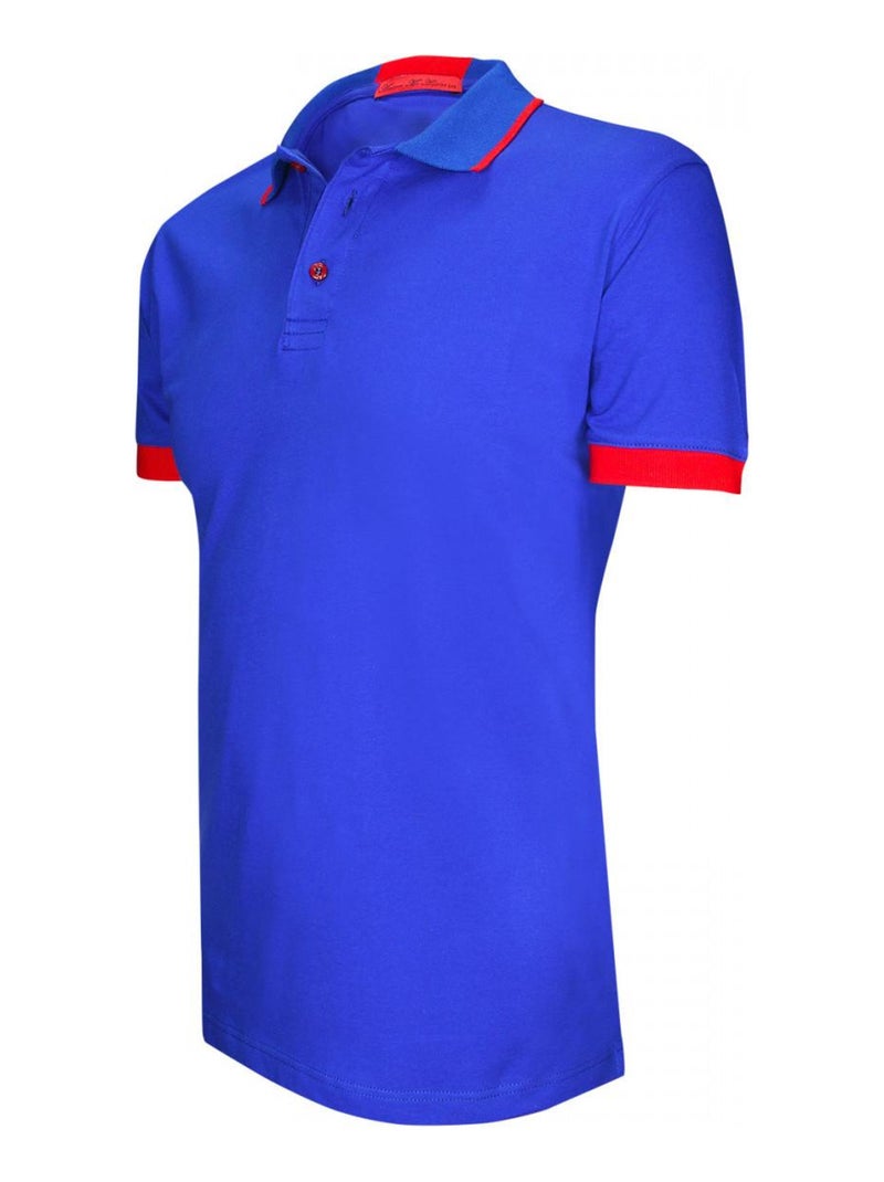 Polo mode MARCONE Bleu - Kiabi
