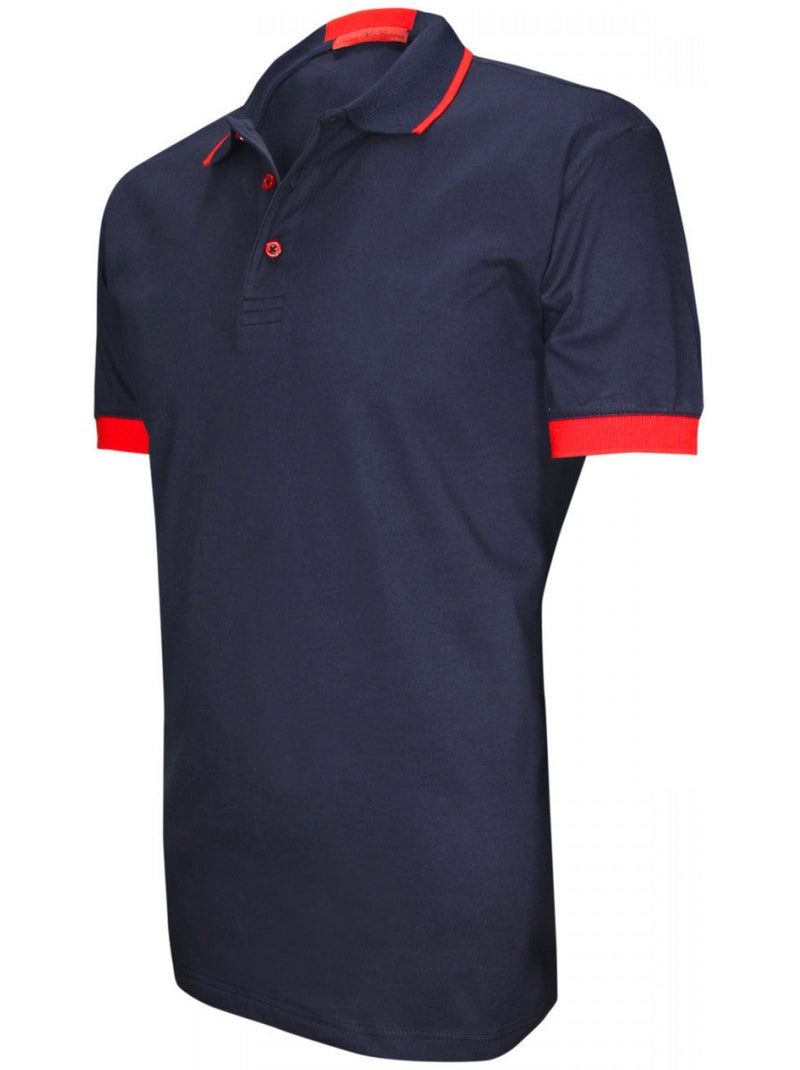 Polo mode MARCONE Bleu roi - Kiabi