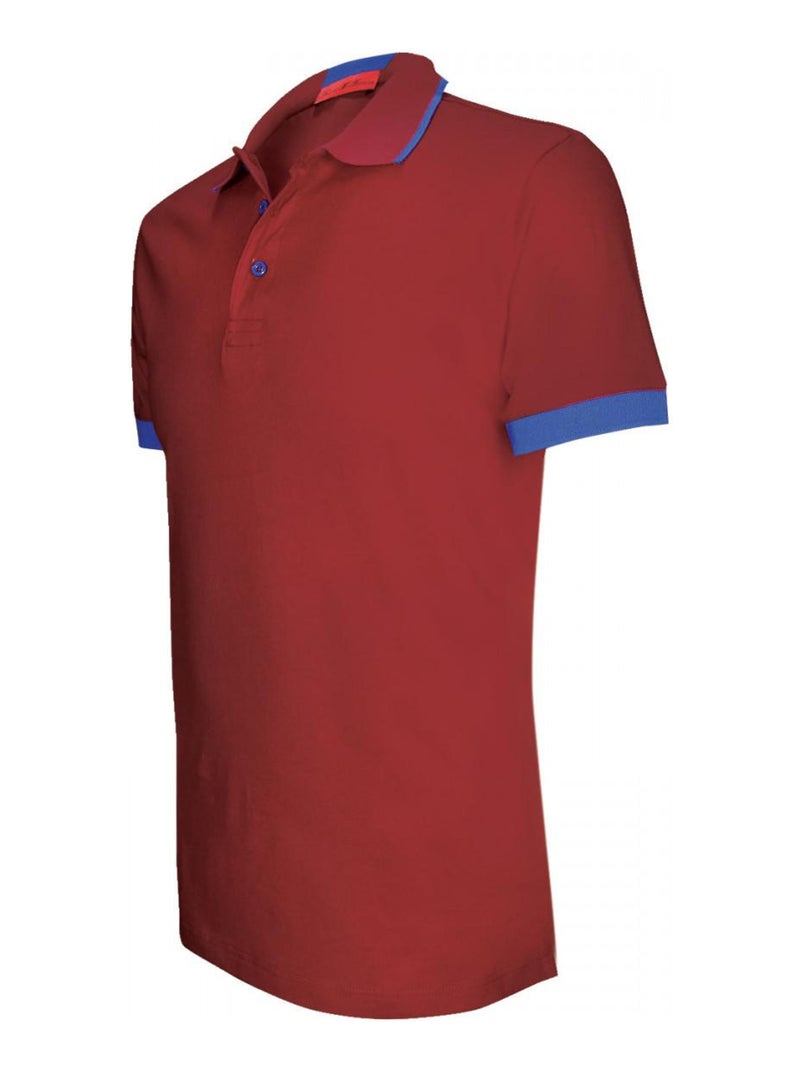 Polo mode MARCONETTI Bordeaux - Kiabi