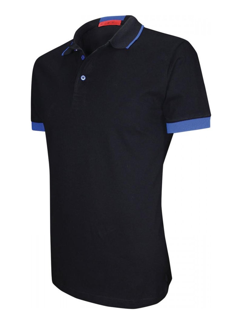 Polo mode MARCONETTI Noir - Kiabi