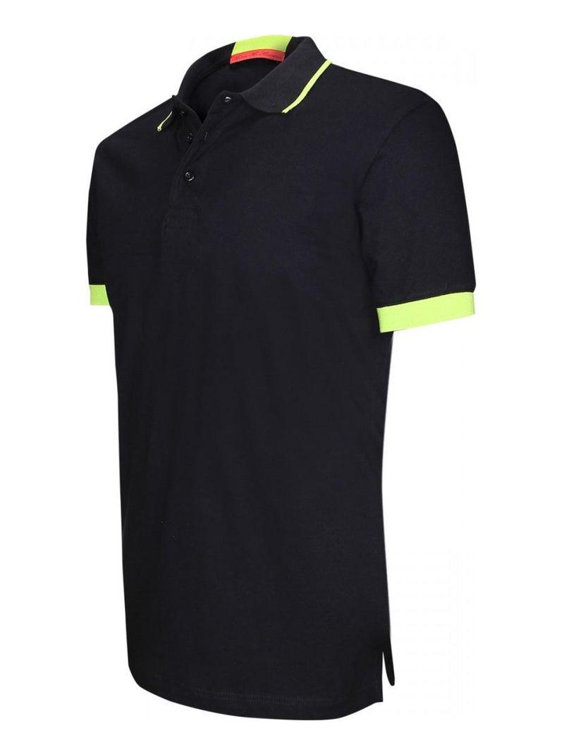 Polo mode MARCONI Noir - Kiabi