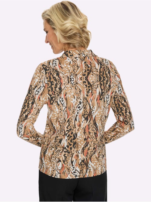Polo Motif Animal Tendance - Taille Standard - Moda Vilona - Kiabi Polo Motif Animal Tendance - Taille Standard - Moda Vilona - Kiabi