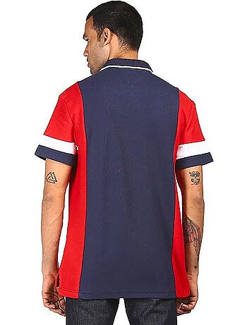Polo motif/style blocs de couleurs - tommy hilfiger