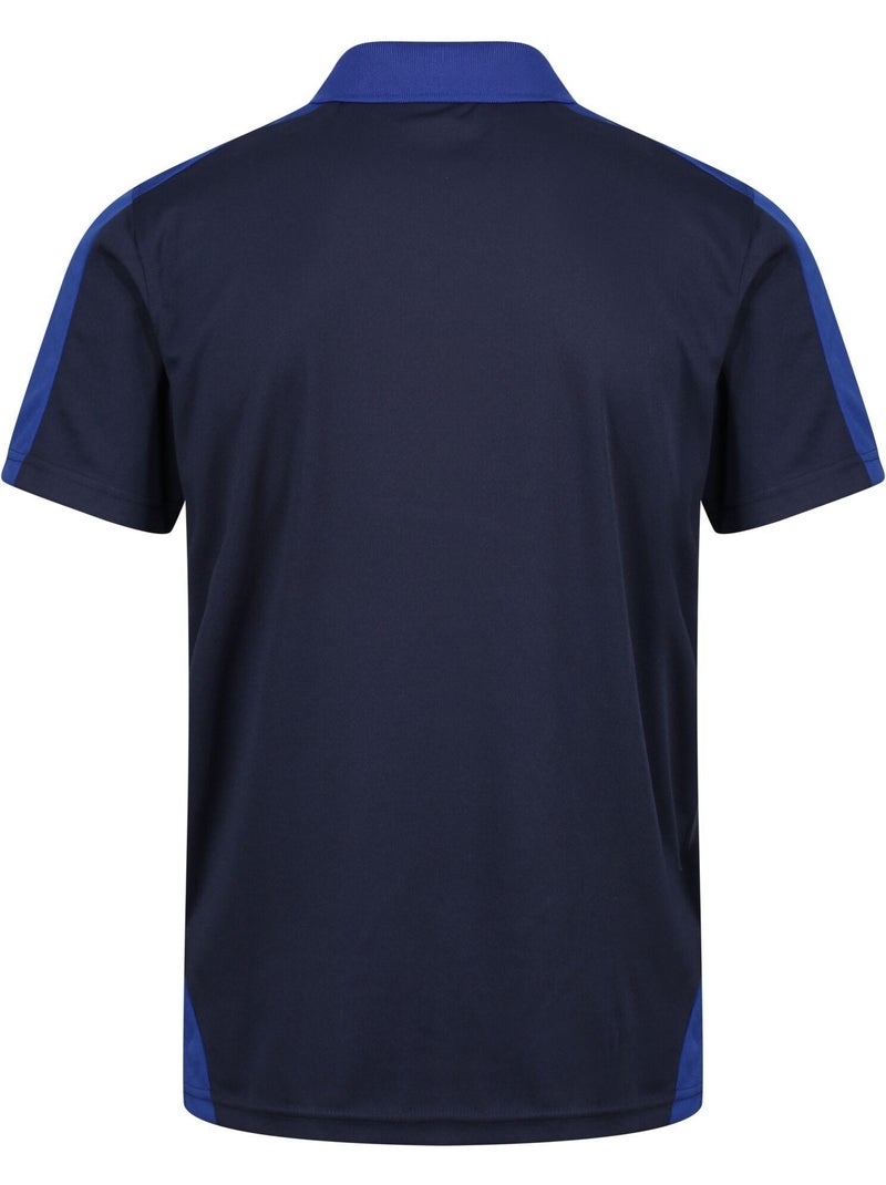 Polo motif/style contrasté - regatta professional Bleu marine - Kiabi