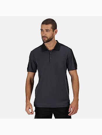 Polo motif/style contrasté - regatta professional