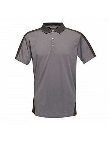 Polo motif/style contrasté - regatta professional