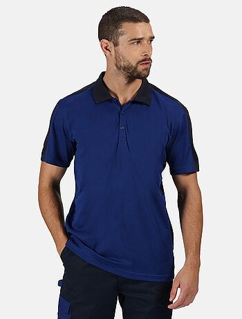 Polo motif/style contrasté - regatta professional