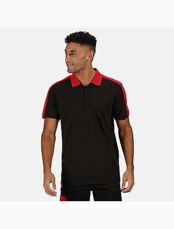 Polo motif/style contrasté - regatta professional