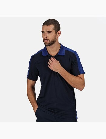 Polo motif/style contrasté - regatta professional