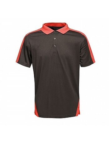 Polo motif/style contrasté - regatta professional
