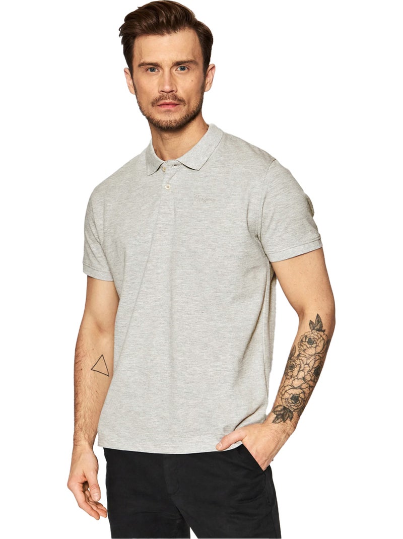 Polo motif/style logo brodé - pepe jeans Gris - Kiabi