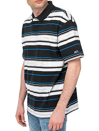 Polo motif/style rayé - tommy hilfiger