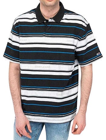 Polo motif/style rayé - tommy hilfiger