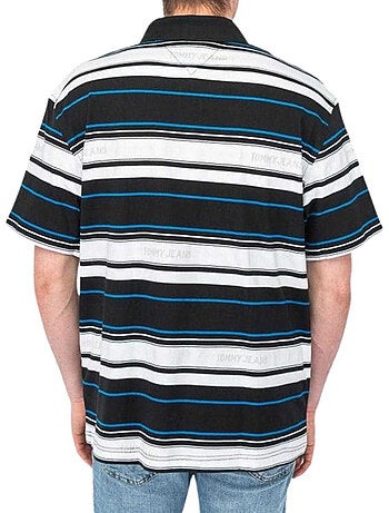 Polo motif/style rayé - tommy hilfiger