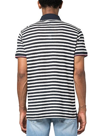 Polo motif/style rayé - tommy hilfiger