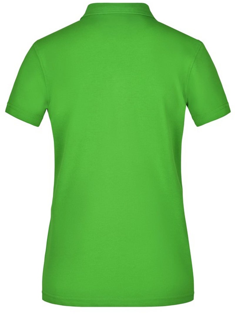 Polo motif/style uni - james and nicholson Vert tilleul - Kiabi
