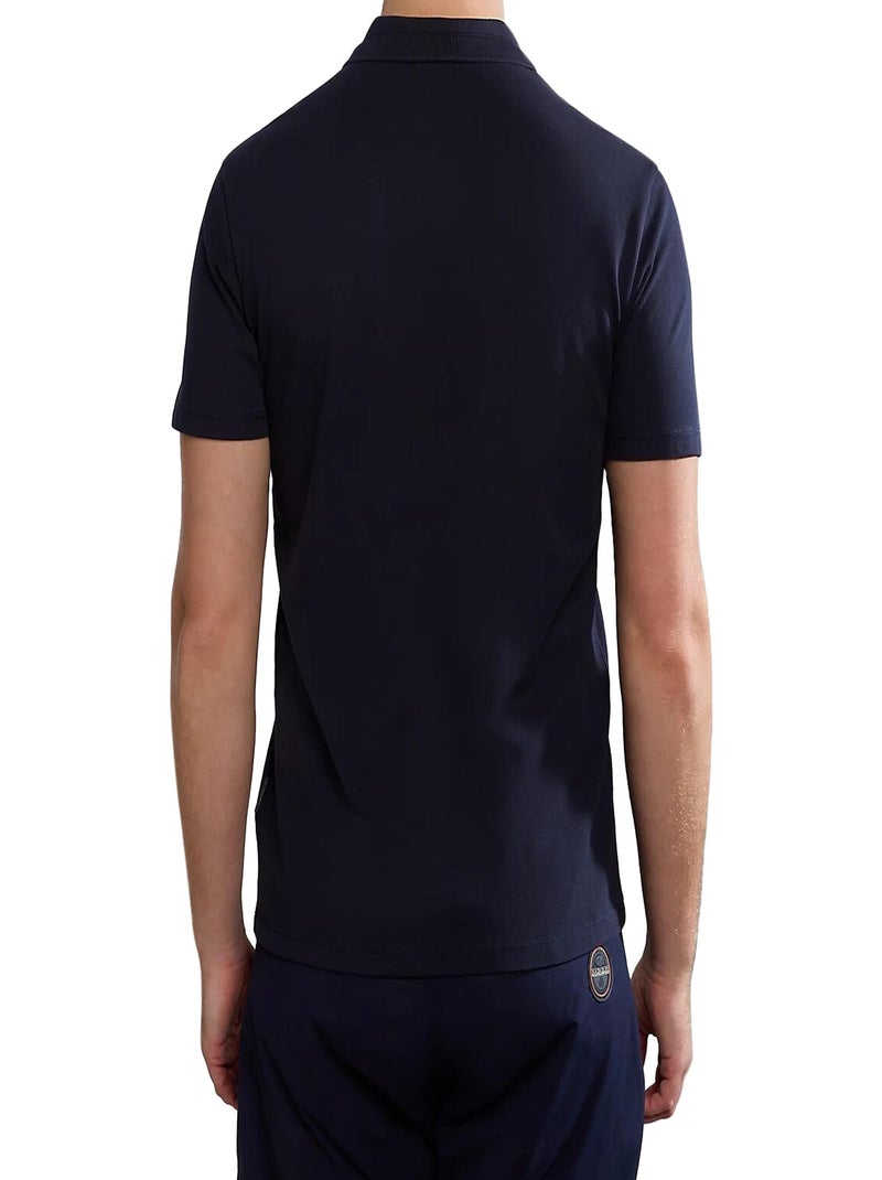 Polo Napapijri Ealis SS Sum Bleu - Kiabi