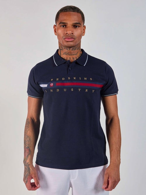Polo Navy Adulte 4179 Redskins - Kiabi