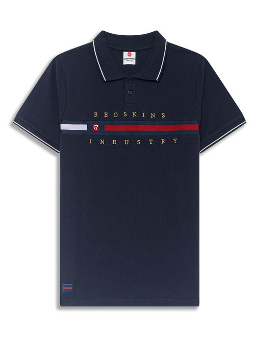 Polo Navy Adulte 4179 Redskins - Kiabi