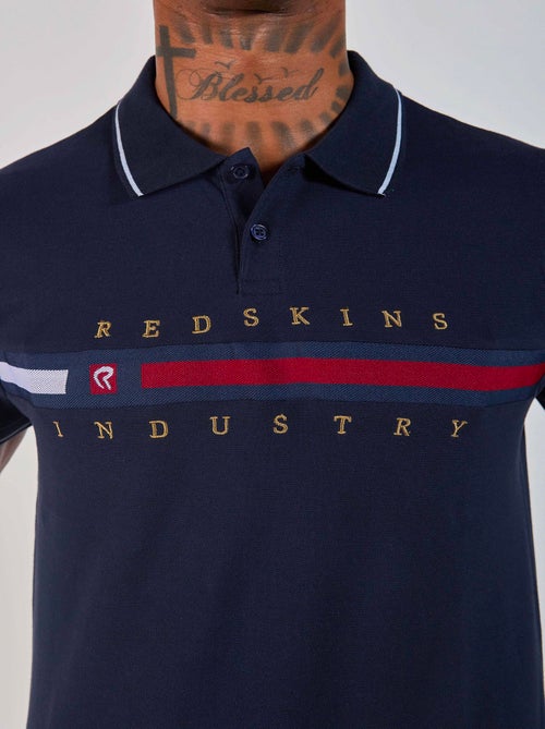 Polo Navy Adulte 4179 Redskins - Kiabi