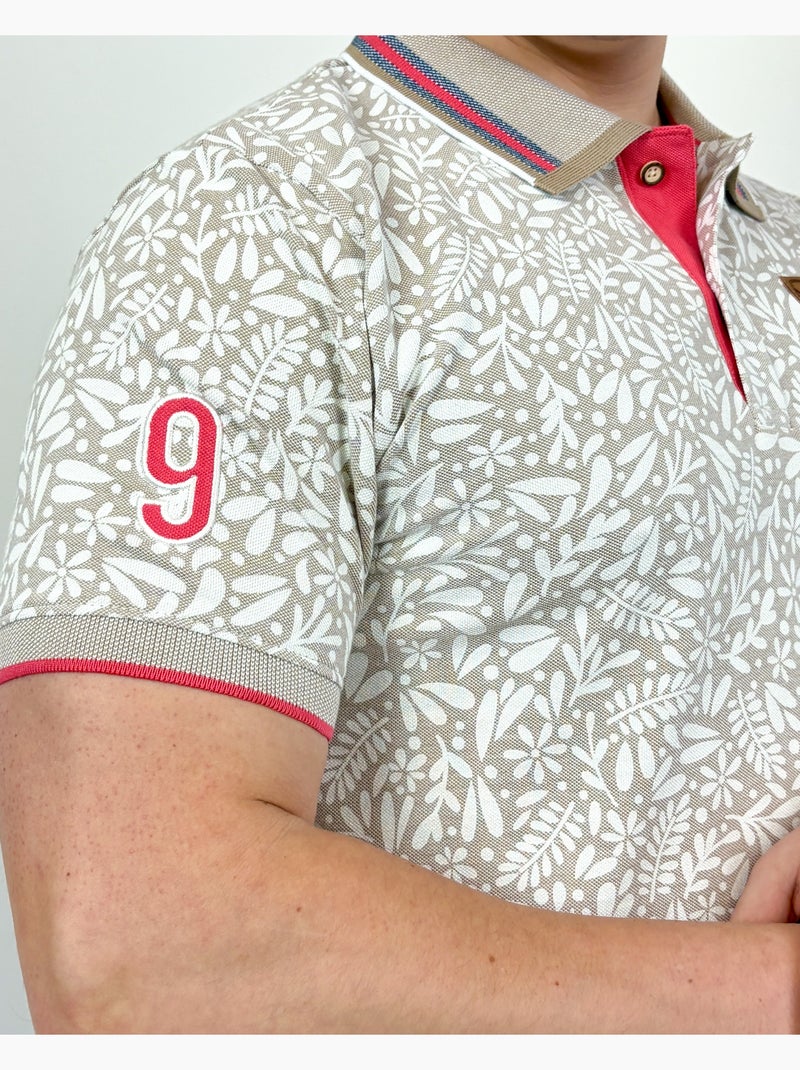 POLO NELSON Beige - Kiabi