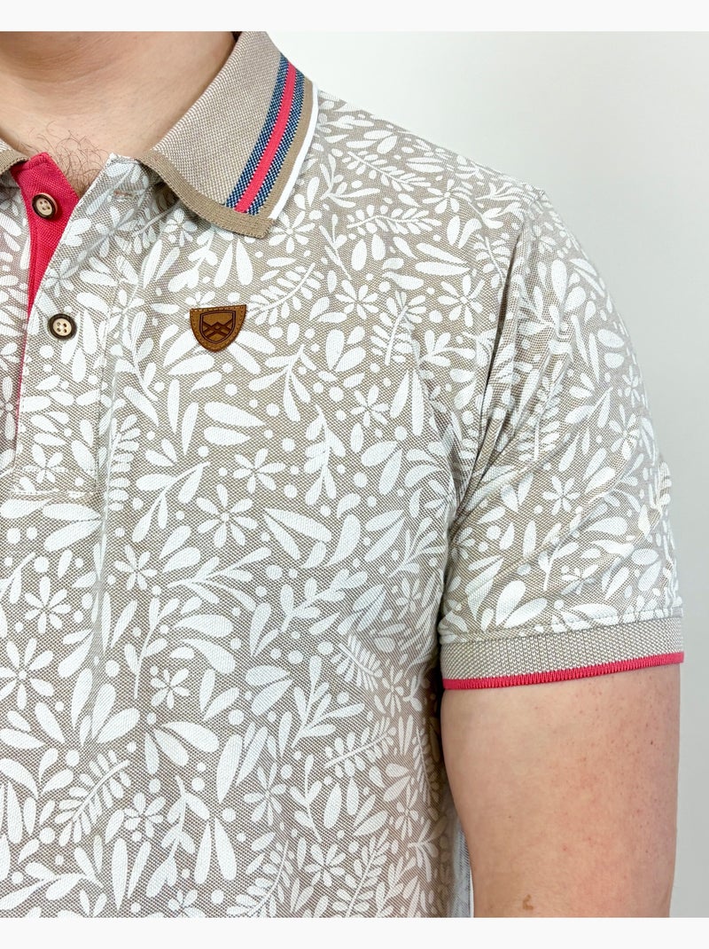 POLO NELSON Beige - Kiabi